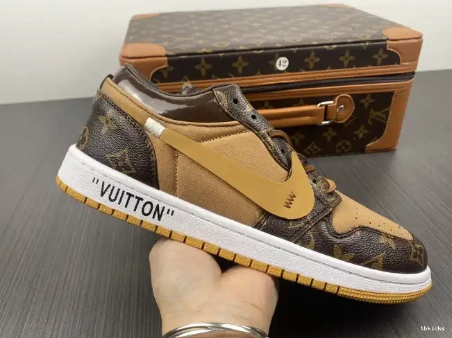 Reps TBK Jordan AJ1 1 x Off-Louis Air LOW OW 0625